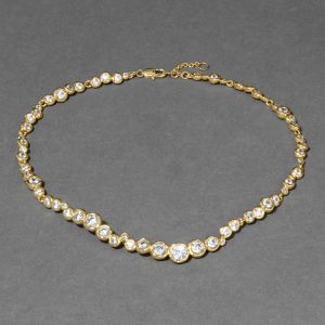 Asterales Gold Riviera Necklace